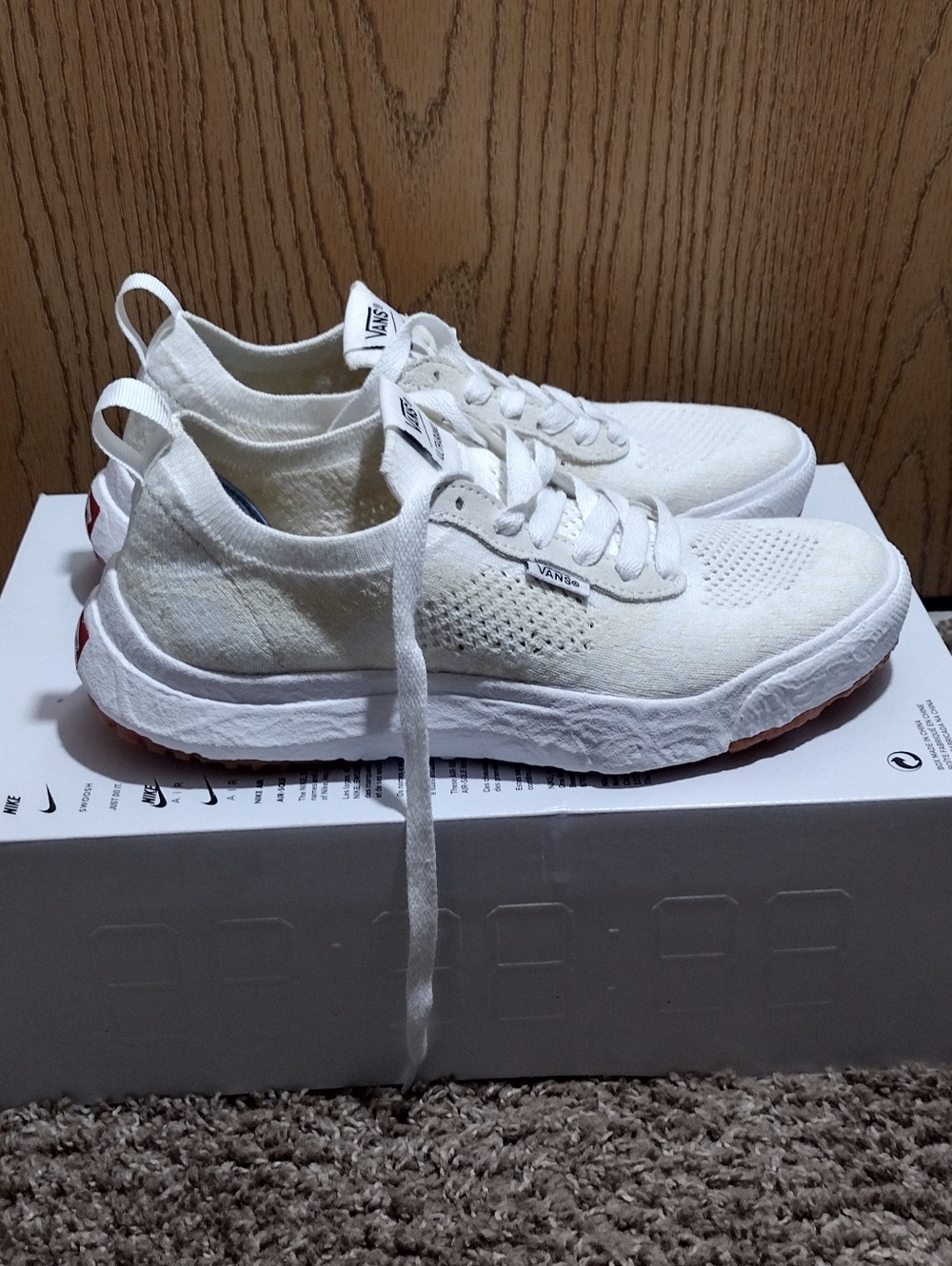 VANS UltraRange NEO VR3 True White Skate Shoes Unisex Women's 7.5  Men's 6 NEW - Picture 2 of 12